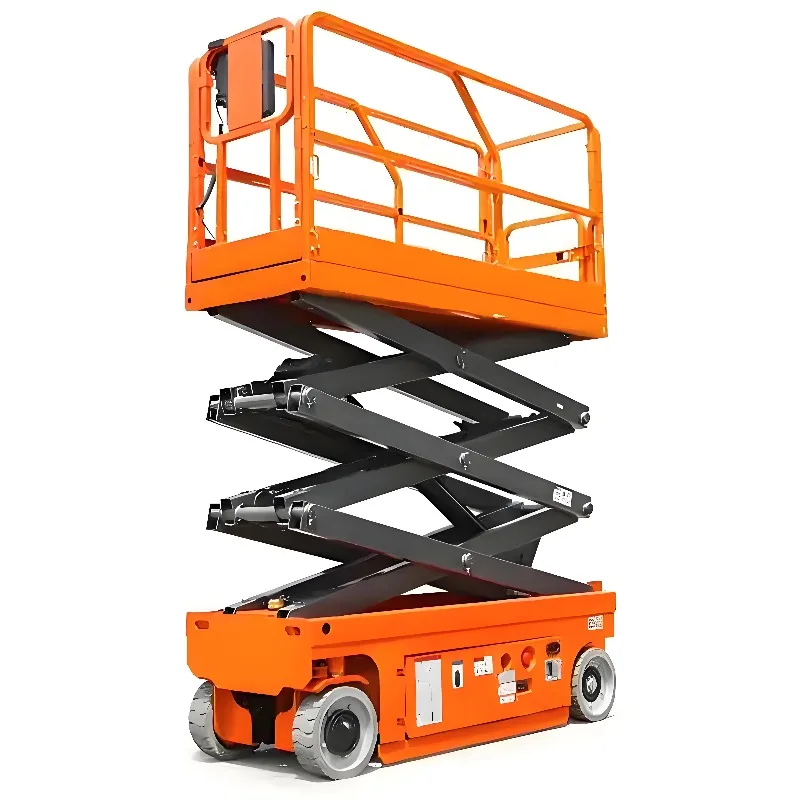Mobile Portable Hydraulic Lift Platform Hoist with Motor Pump & Gear-High Load Capacity 2000kg Customizable Transport Machine