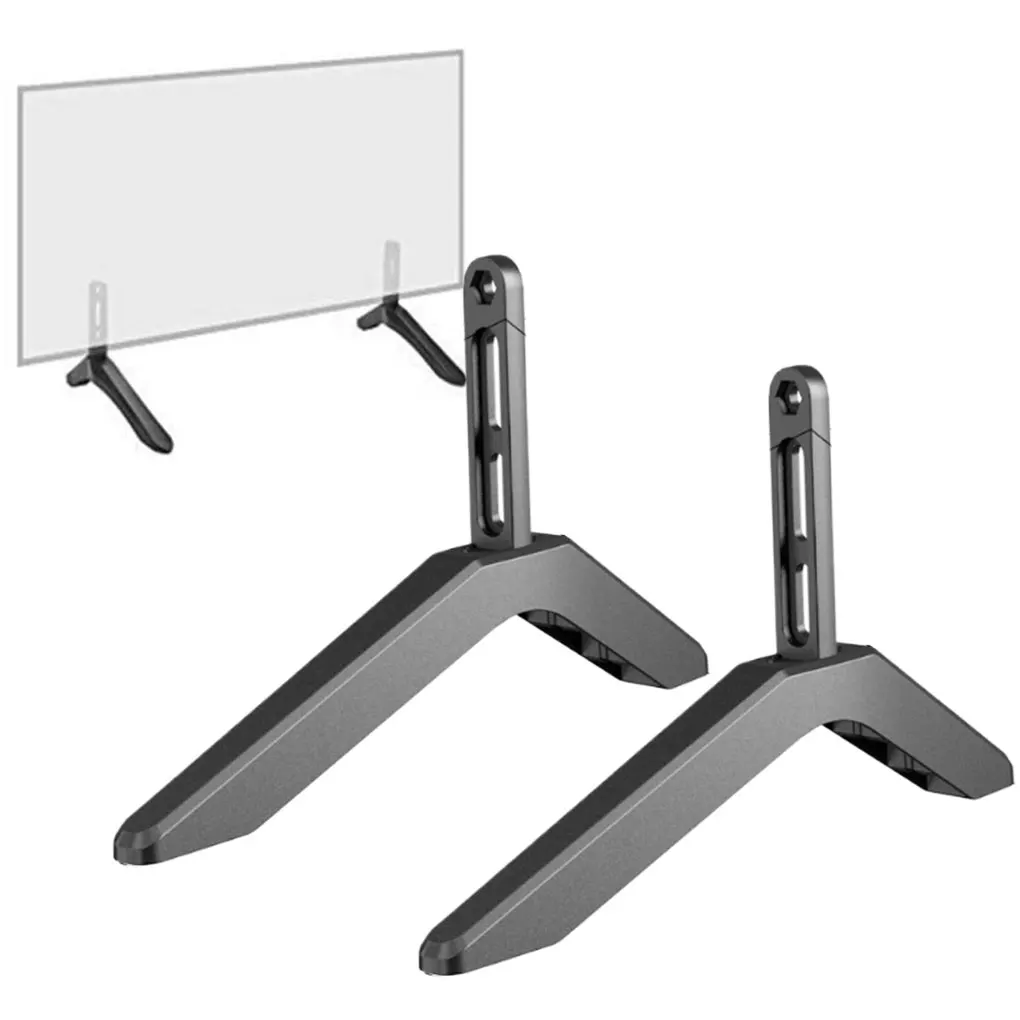 Household TV Bases No-punch Pedestal Screen Stand Strong Universal Riser Efficient Television Legs for 32 to 65 inches