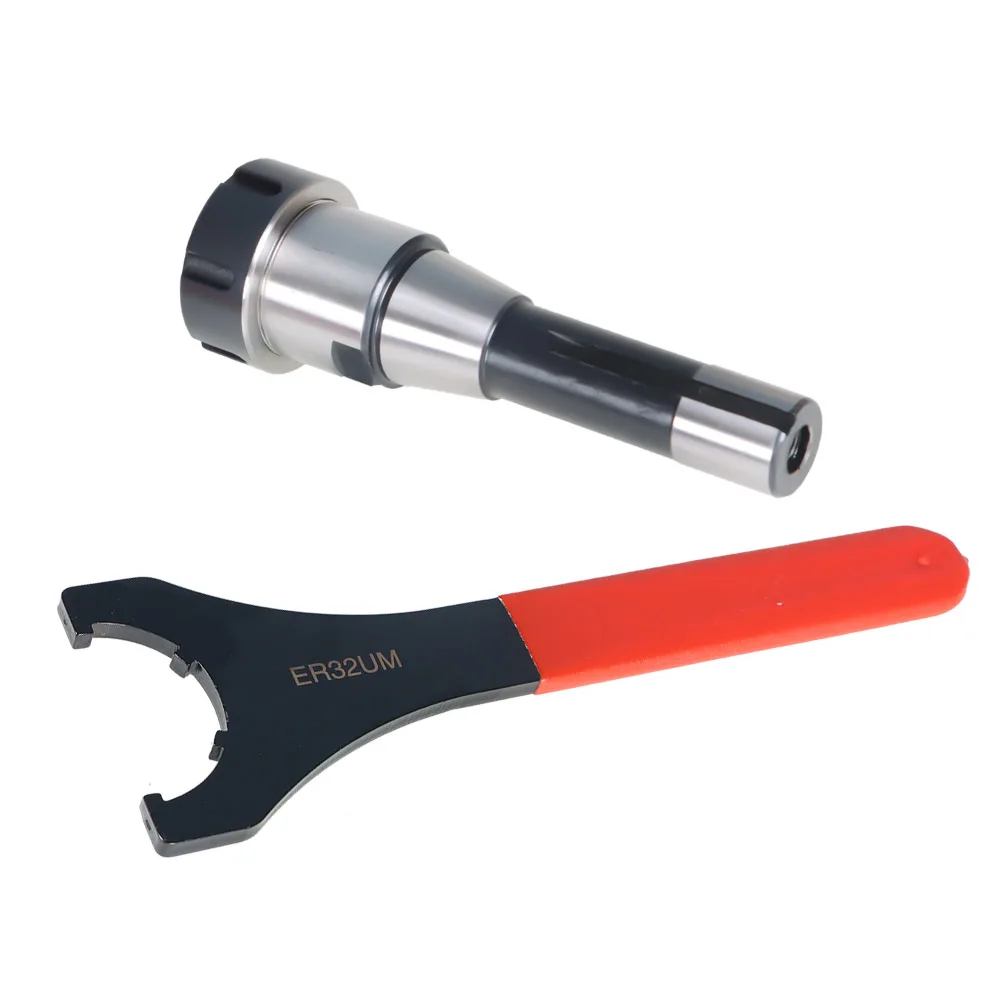 ER32 R8 7/16" Thread Collet Chuck Holder Fixed CNC Milling Shank Machine Lathe