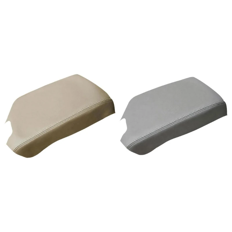 M76E Replacement Armrest Cover for 2015-2020, Leather-Look Console Wrap