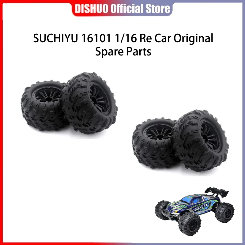 

SCY 16101 1/16 RC Car Original Spare Parts 6034 tire 4pcs Suitable for SCY 16101 16102 16103 Car