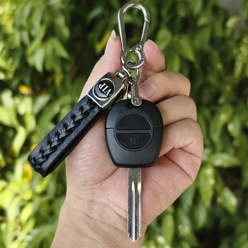 Cocolockey 2 Button Remote Car Key Case Shell Fob for Nissan Almera Primera Remote Keys  2000 - 2003 NSN14 Uncut Car Lock System