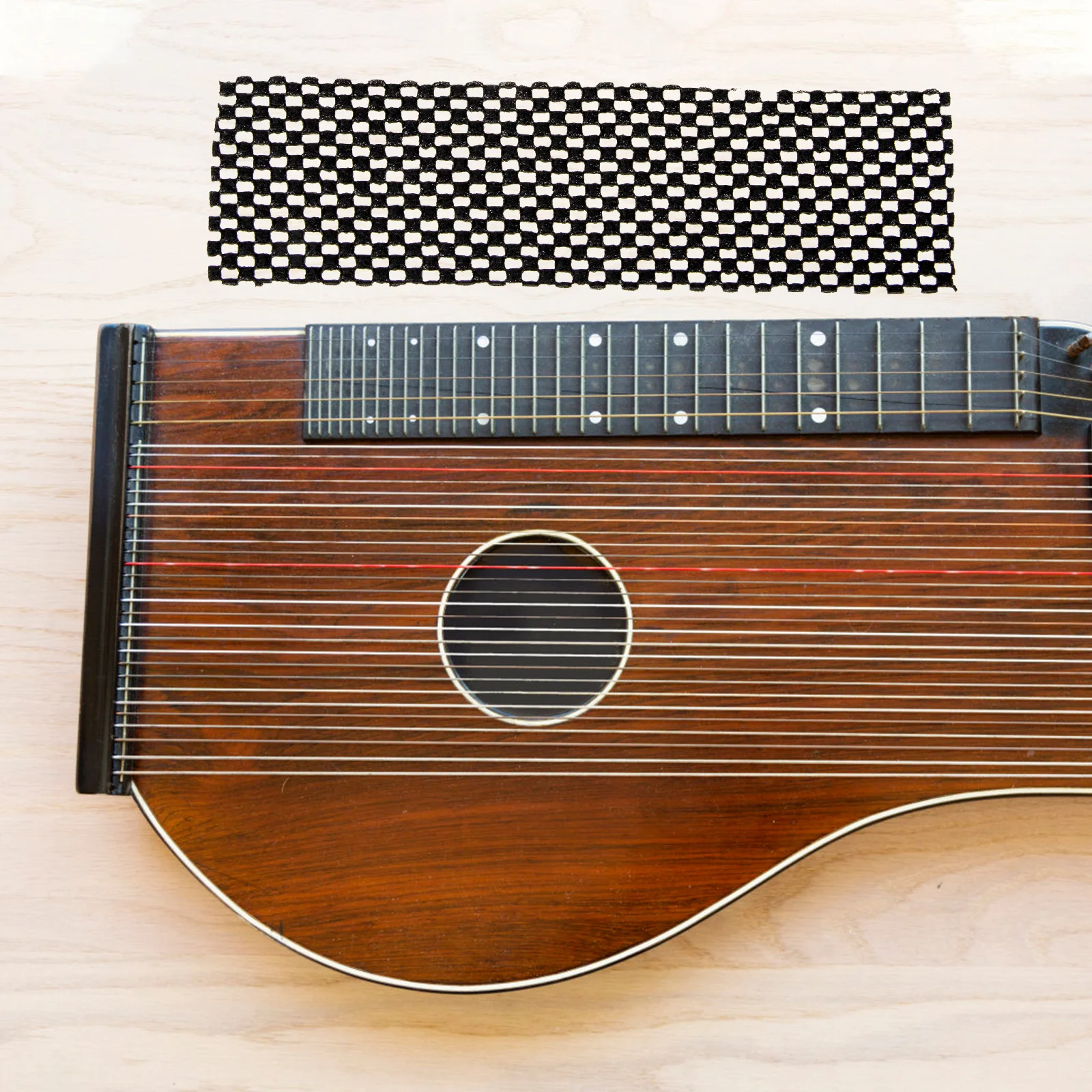 4 قطعة منصات Guzheng المضادة للانزلاق الحصير عدم الانزلاق حماية الأرضية السميكة ل تستقيم Guqin دائم مقاومة للحرارة زلق واقية الملحقات #4