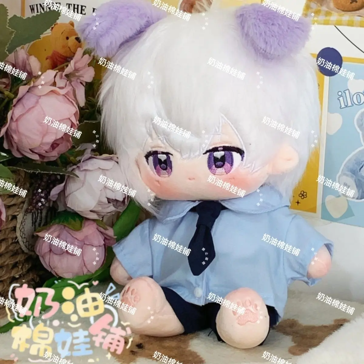 Gioco da 20 cm MakeS Sei Figure Anime Bel ragazzo Cosplay Corpo bambola di cotone Giocattoli Regali carini per gli amici Fan