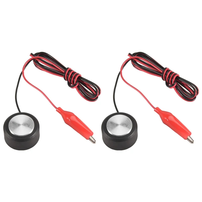 A26F-2Pcs CNC Z Axis Router Mill Zero Check Touch Plate Setting Probe Setting Probe Milling 35Mm CNC Engraving Machine Tools