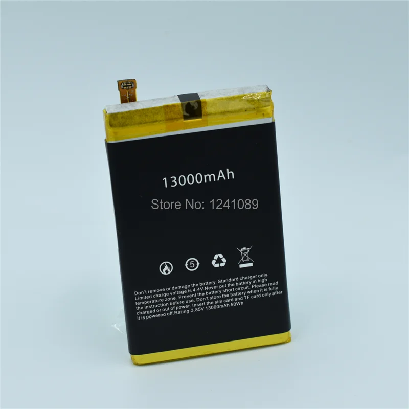 100% original battery for Blackview BV9100 battery 13000mAh 6.3inch p35 High-quality Long standby time Free dismantling tools