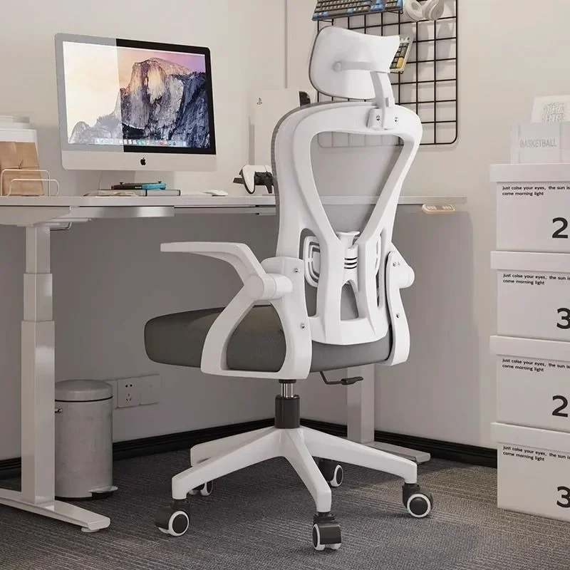 Ergonomic Gaming Chair Ultimate Comfort Reclining Breathable Backrest Adjustable Height Office Computer Chair for Home Use