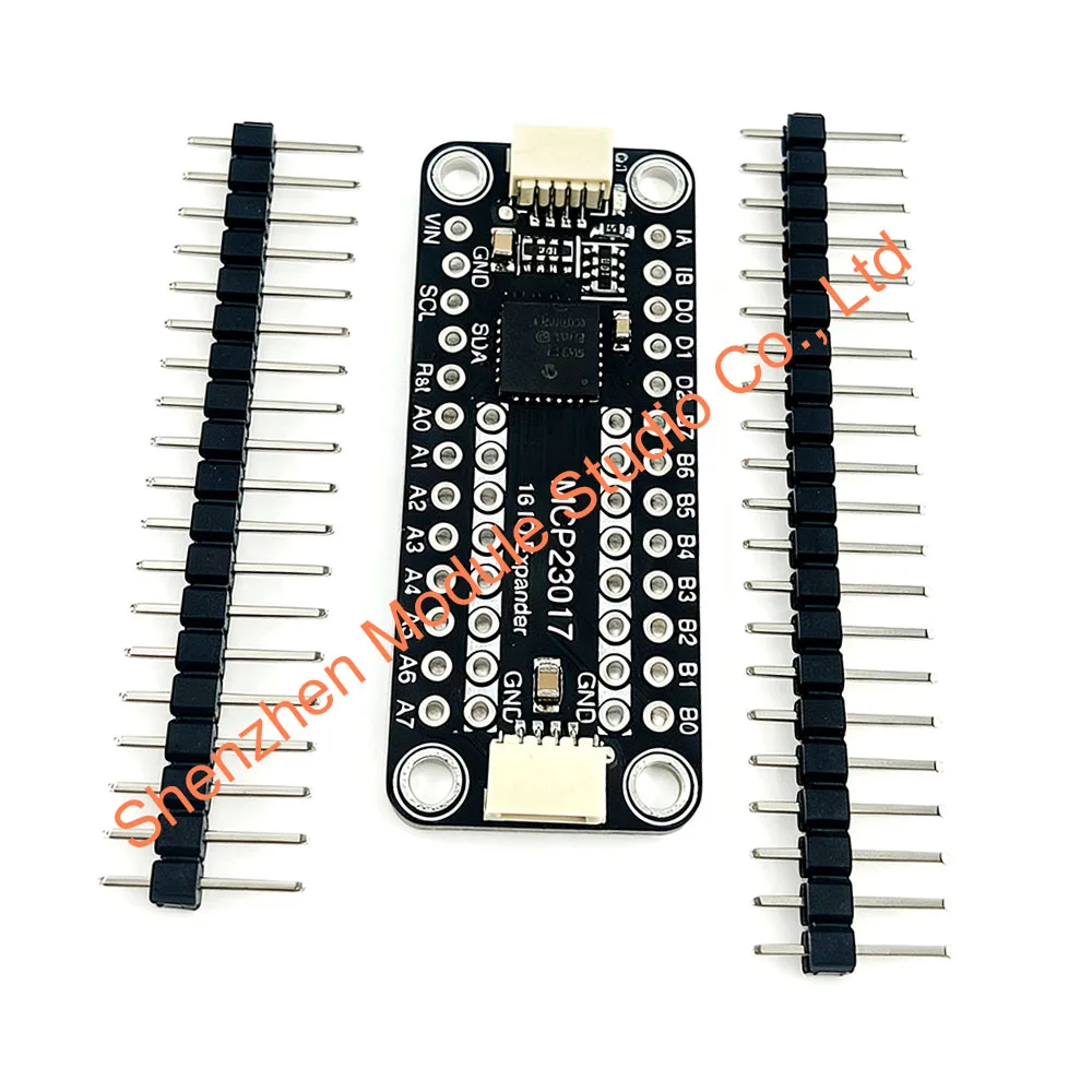 1 SZT. MCP23017 I2C GPIO Expander Breakout Board STEMMA QT Qwiic 16-bitowy Cyfrowy Moduł Rozszerzający IO — zdjęcie produktu 5