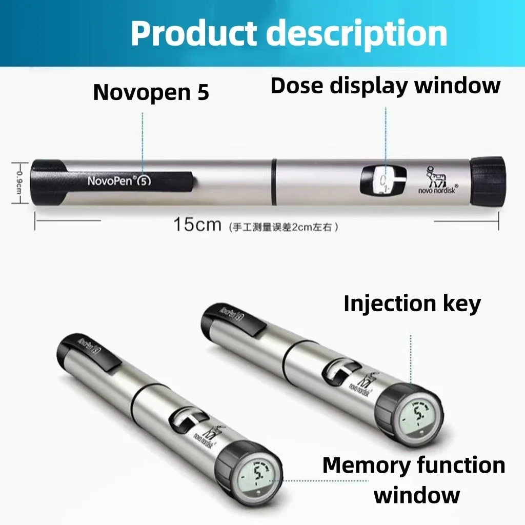 Novo Nordisk Insulin Pen Blood Sugar Memory Injection Pen Novo Pen 5 Nordisk Insulin Injector Household Novopen 3ml