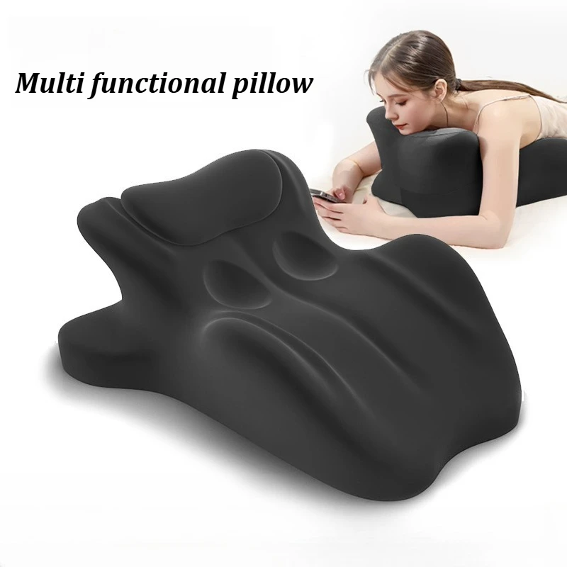 

39x59x46cm Home Bedroom Sleep Pillow Multifunctional Play with Mobile Phone Reading Pillow Ergonomic Memory Foam Pillow
