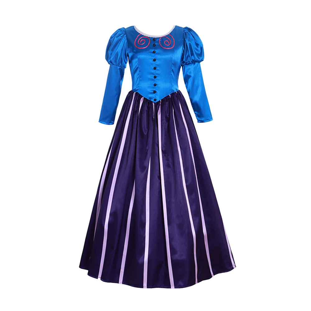 Anime Merlin Cosplay Costume Women Dress Halloween Carnival Party Outfits