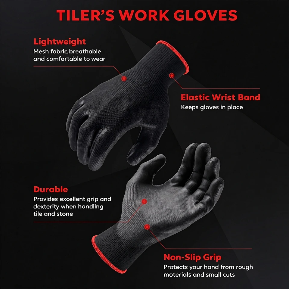 4/10/20PCS Nylon PU-gecoate we - Garden Gloves recensie en prijs