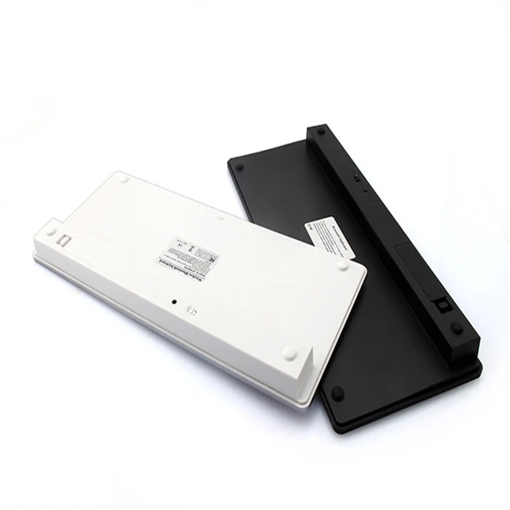 

Ультратонкая 78-клавишная беспроводная клавиатура, прочная, практичная, портативная, для телефона, планшета, компьютера, белая беспроводная клавиатура