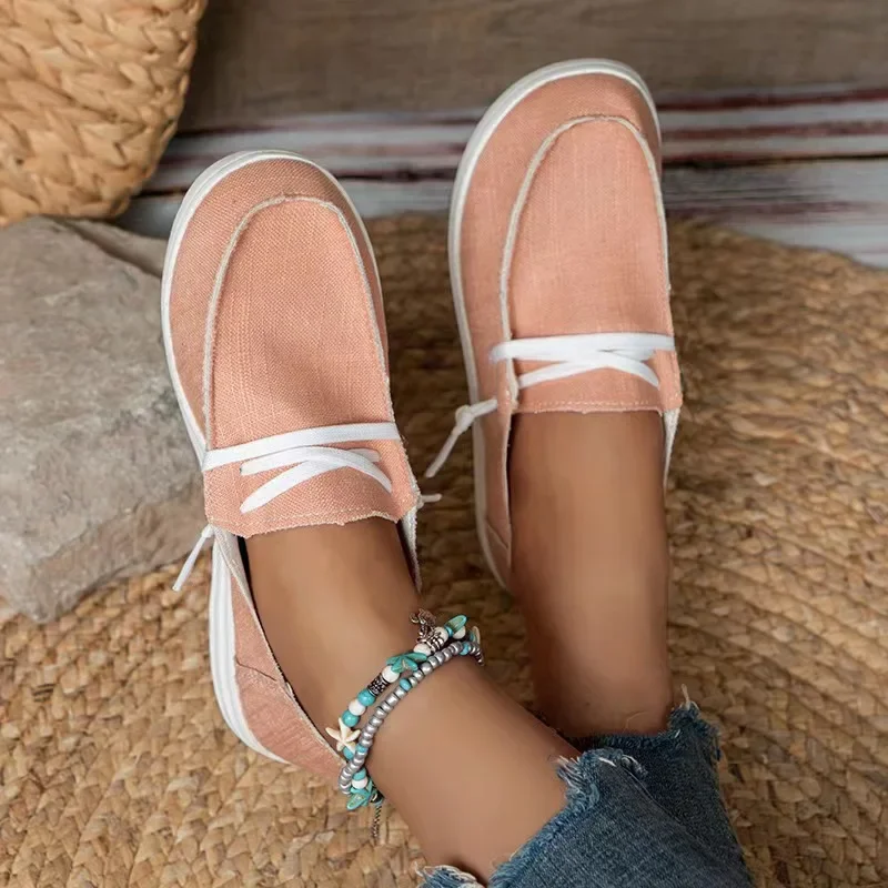 Spring and Autumn 2024 New Fashion Women's Vulcanized Sports Shoes Women's Casual Flat Shoes Women's Fashion Shoes
