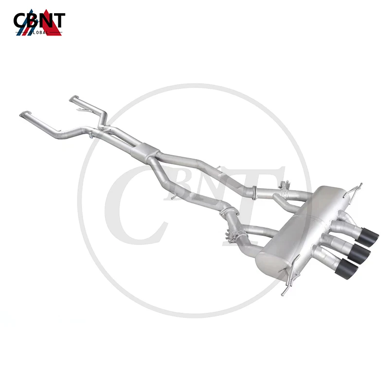 

CBNT Valved Exhaust-pipe for BMW S58 G80 G82 M3 M4 3.0T 2021- Valvetronic Catback SS304 Tuning Exhaust System with Valve Muffler