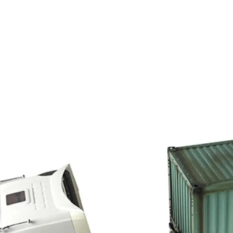 TOUCAN 1/14 Highline RC 6*4 Traktor Lkw Container Semi-Trailer Gemalt Auto Für Toucan Modell Spielzeug für Jungen THZH0376-SMT8