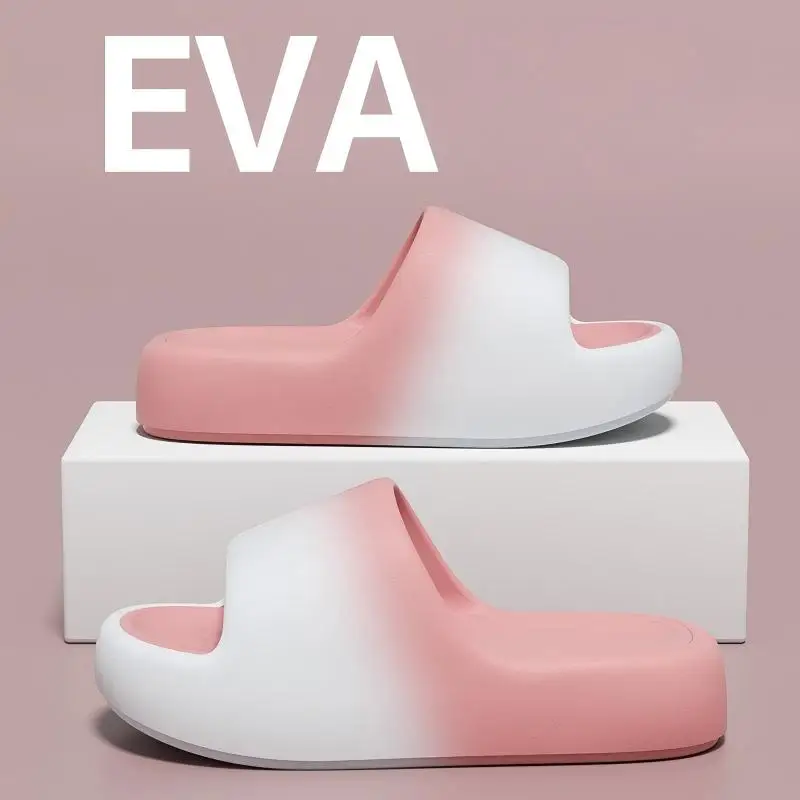 Women's high-end silent non-slip sandals, suitable for couples, for home use, indoor entertaining guests, odor-resistant, fashionable and versatile, trendy summer sandals
