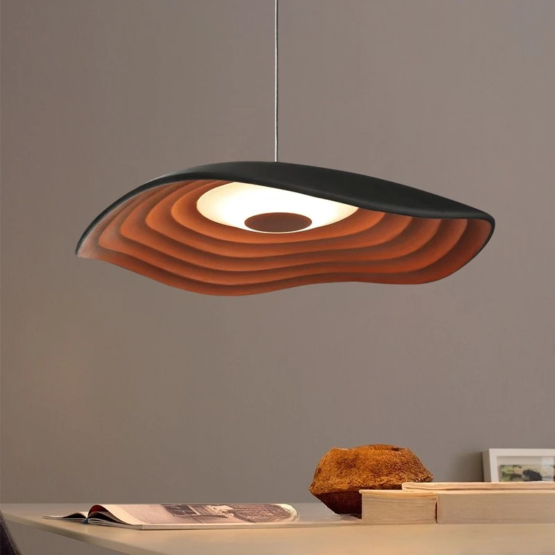 Wabi الرياح الثريا مطعم ضوء الشمال الدنماركية بار اليابانية الجدول النمط الصناعي مقهى ضوء الطاولة المستديرة #1