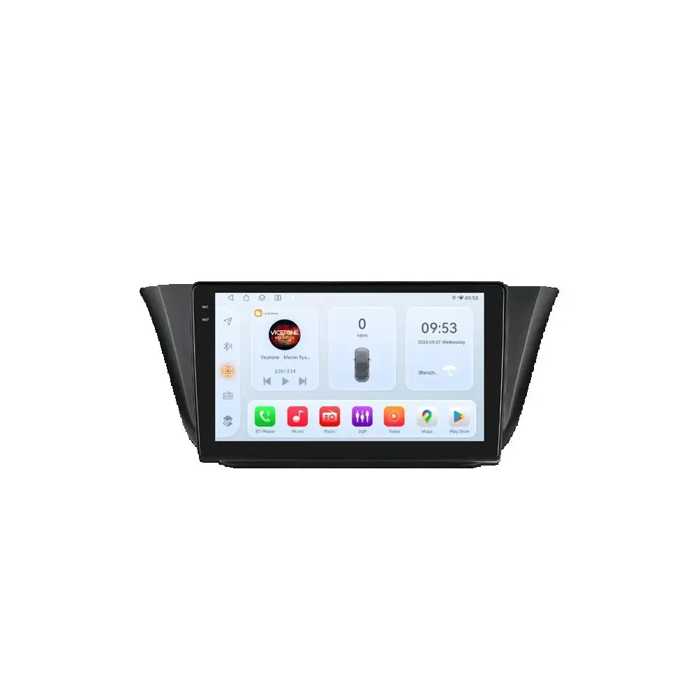 Hizpo 2Din 9 Zoll Android Auto Autoradio für Iveco Daily 2013–2021 Snapdragon 6115 4G BT CarPlay SWC RDS DSP GPS Navi 360 ° CAM