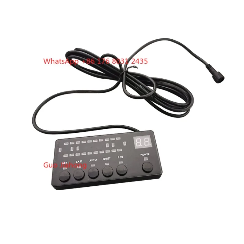 Multi-Function Red Blue LED Light Bar with Strobe Light Set& Siren Horn  12V/24V Emergency Kit