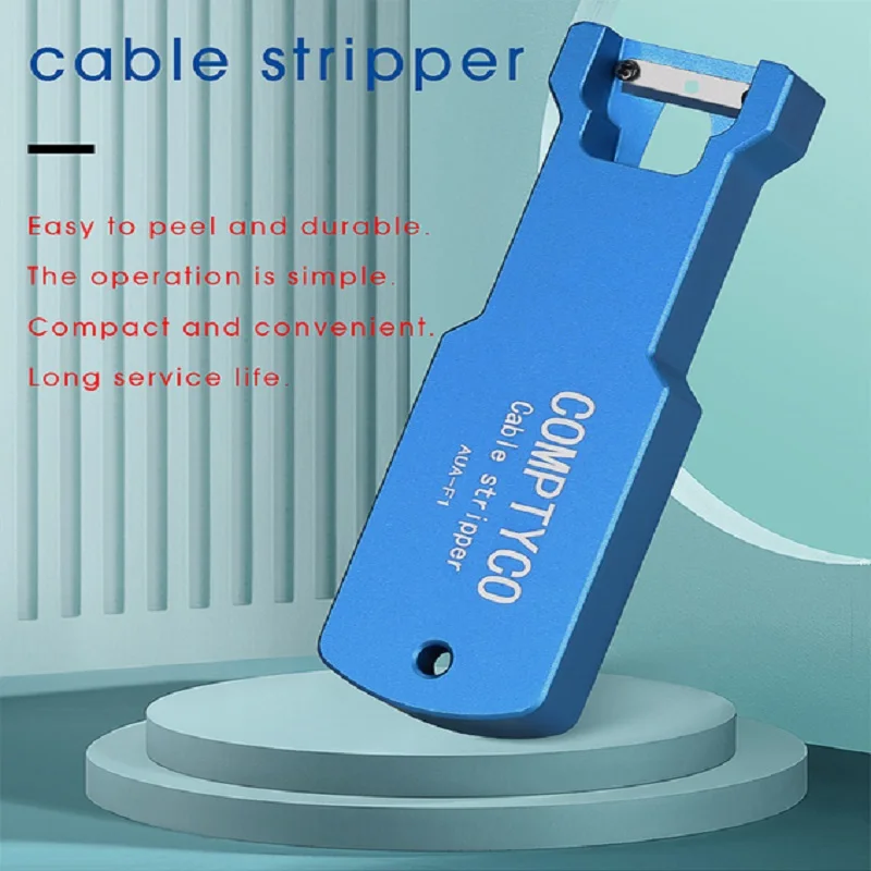 

Optical Fiber Tool Longitudinal Stripper AUA-F1 Cable Jacket Slitter 8.5mm 10.4mm 14mm Cable Sheath Cutter Slitter