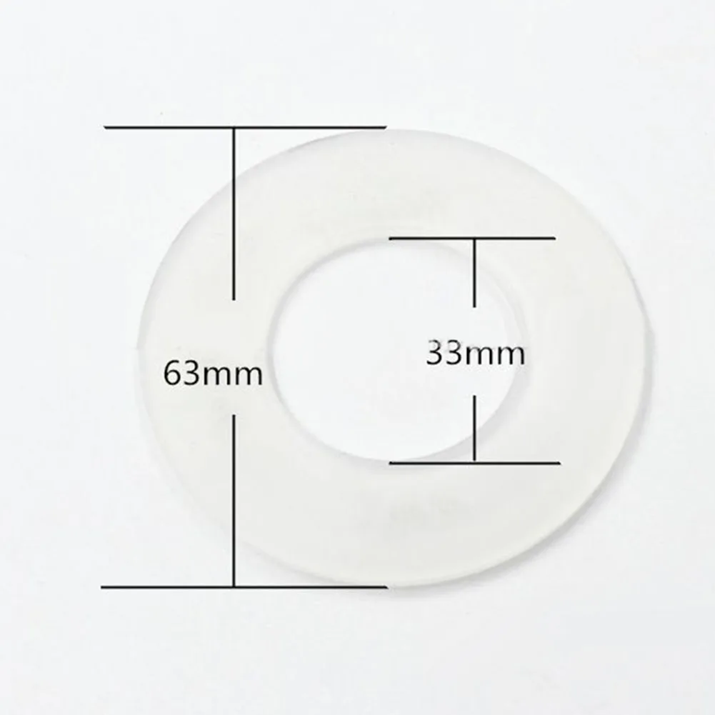 5pcs/set Drain Valve Water Stop Seal For Silicon Rubber Flush Valve Seal Washer Diaphragm 816.418.00.1 Bathroom Parts image 5