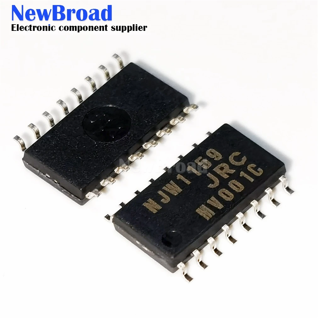 2PCS NEW  NJW1159 JRC NJW1159M-TE1 DMP16 NJW1159V-TE1 1159 SSOP16 2-channel Electronic Fader