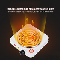 1000W Stainless Steel Portable Single Tube Electric Stove Home Electric Stove US Plug 110V Electric  Electric Heater Stove