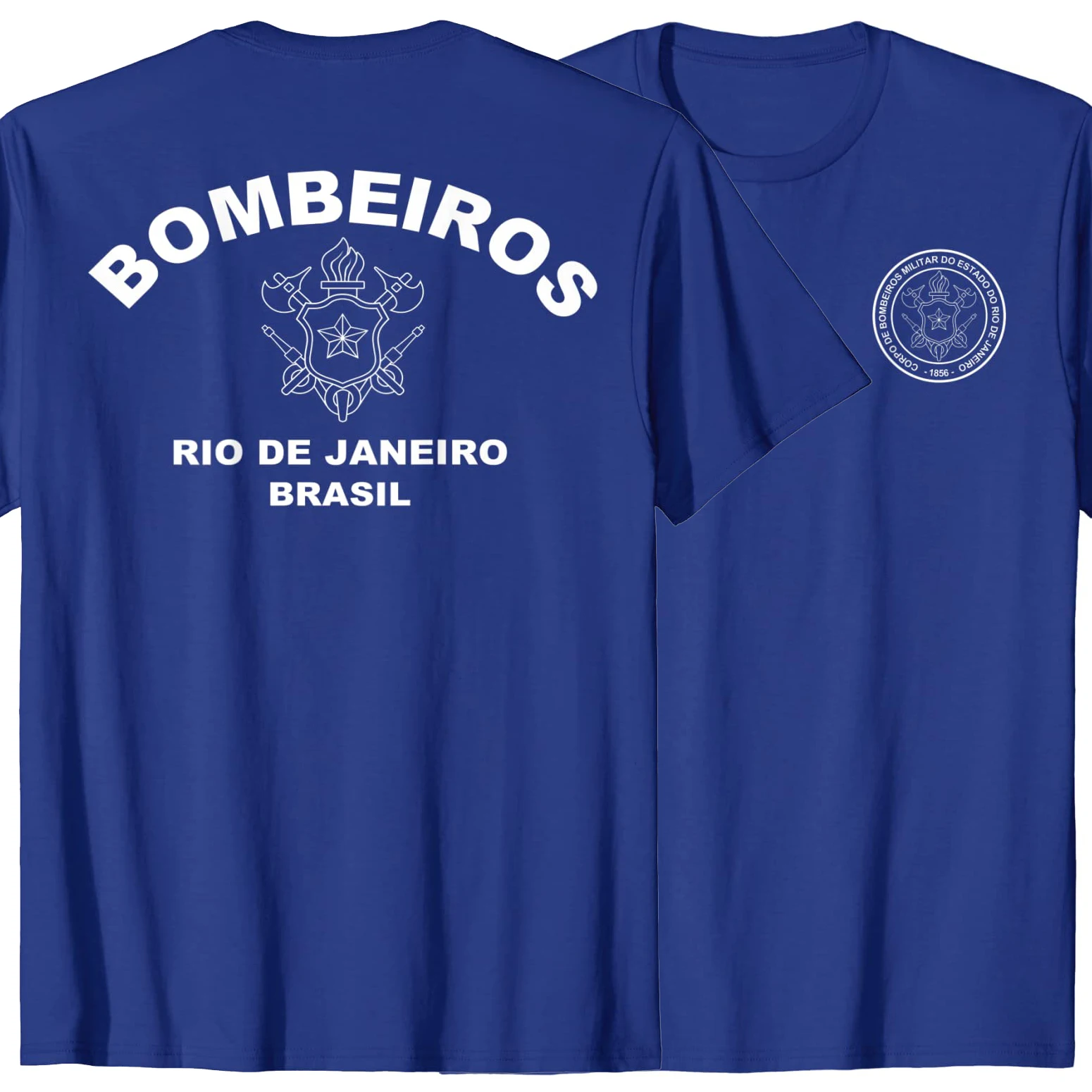 Rio De Janeiro Brazil Firefighter Bombeiros T-shirt