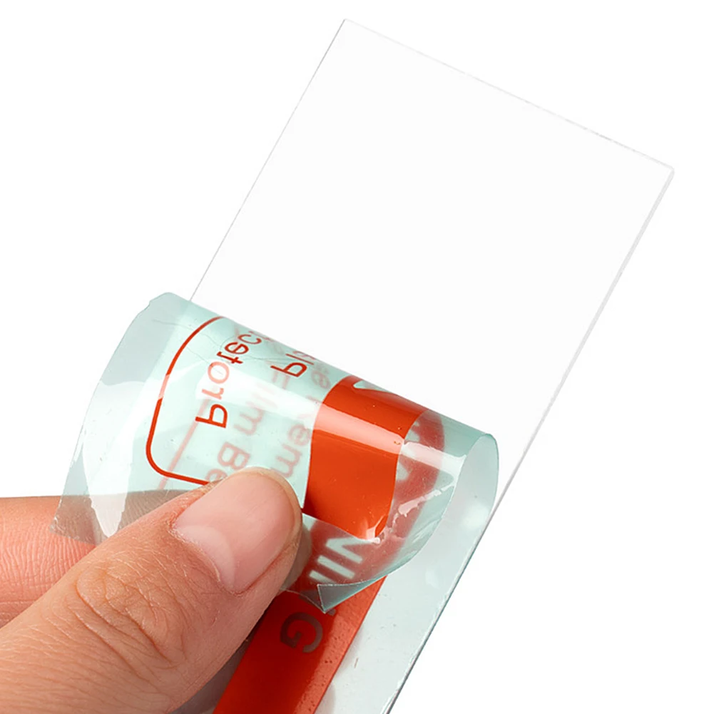 High Quality Clear Lens Cover Replacement Protective Plate for Welding Helmet Fireproof and Anti Fall PC Material