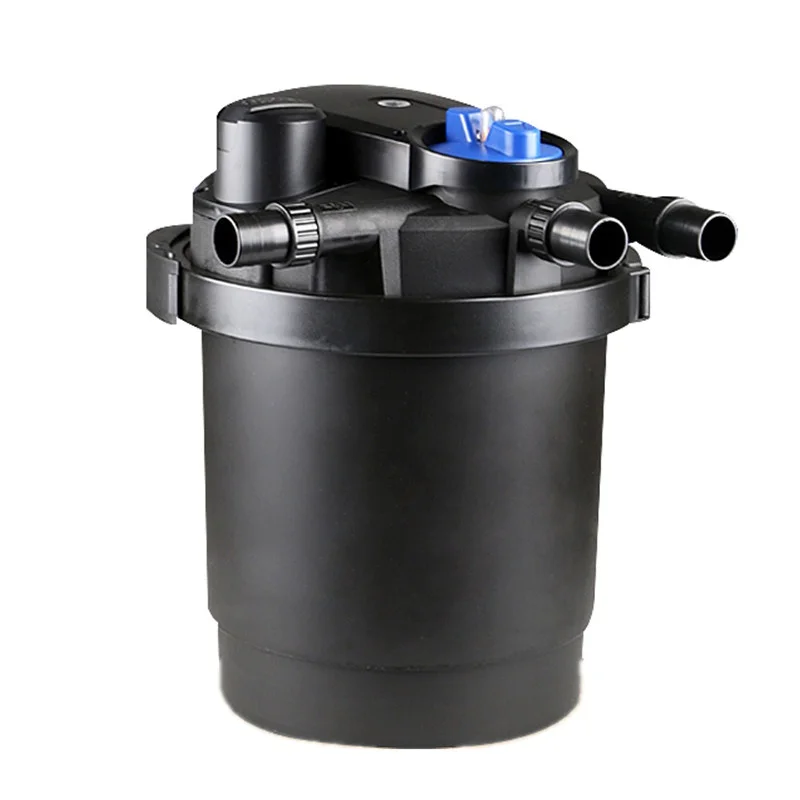 

Fish pond filtration system filter bucket pool fish farming external CPF-2500 16Lsuitable for 3m³ fish pond with germicidal lamp