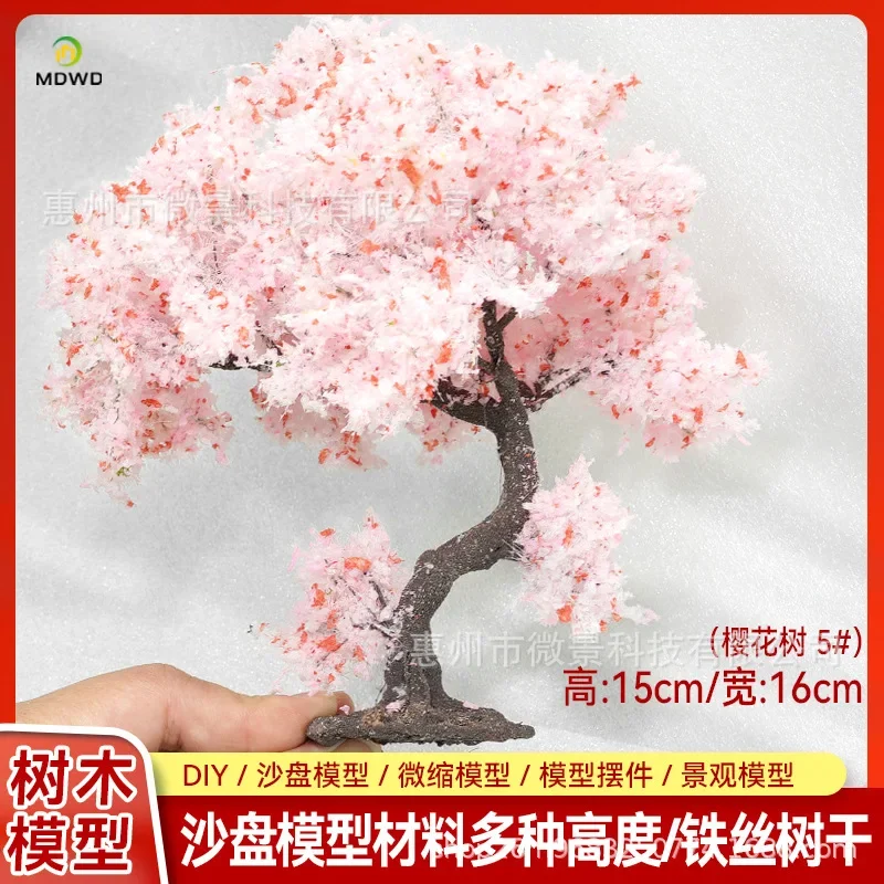 Modèle d'arbre en fil de fer, modèle de Table de sable de montagne, décoration de bricolage, arbre vert, Train, aménagement de chemin de fer, offre spéciale
