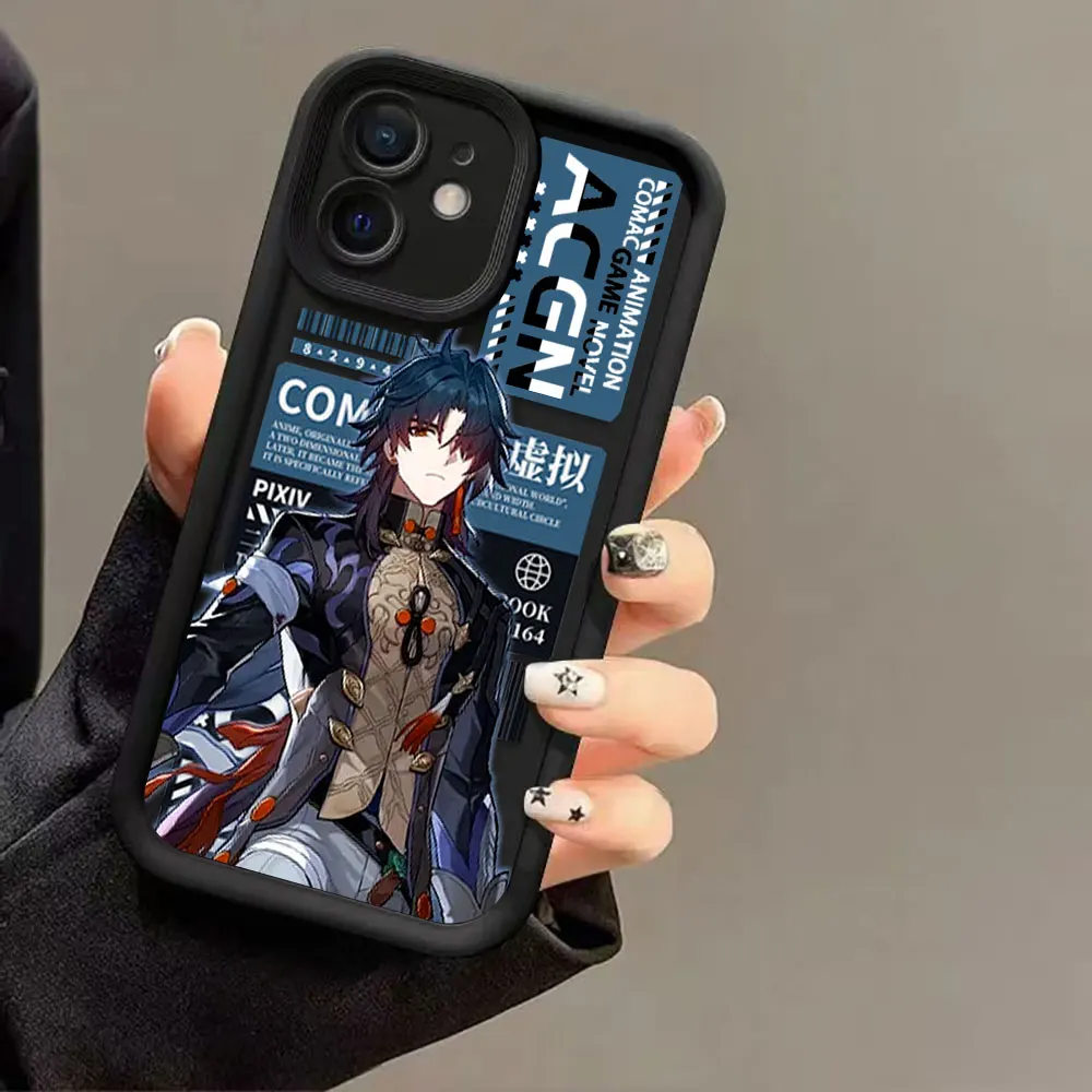 Honkai Star Rail Yinyue غطاء جراب هاتف ل Realme 7I 7 8 8I 9 11 12 13 14 15 C35 C53 C55 C63 C65 C71 C67 C75 GT 3 6 NEO 5 Case