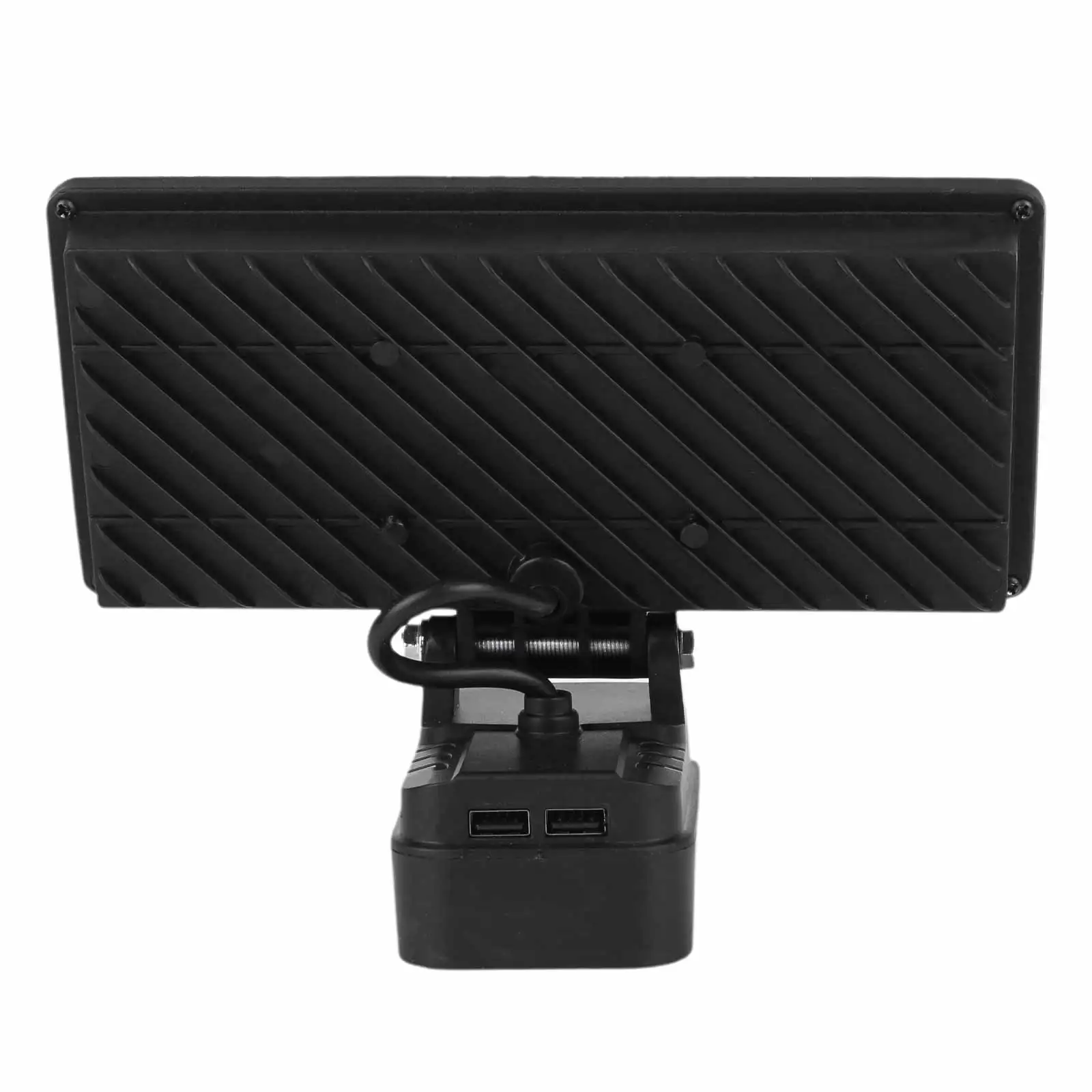 ポータブルフラッドライト、マキタ18vバッテリー用usb充電ポート2個付き、キャンプやアウトドア用ワークランプ（バッテリーは含まれていません）