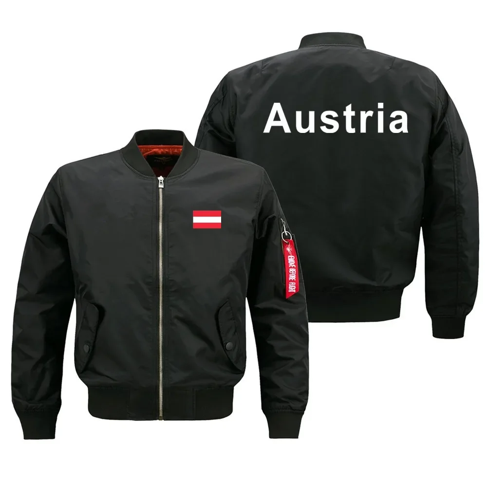 

Funny Austria Military Flight Aviation Men Ma1 Bomber Jacket Outdoor Windproof Man Baseball Coats