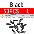 50PCS size L Black