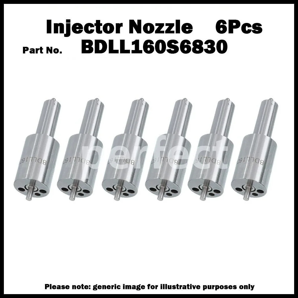 

BDLL160S6830 5621871 Diesel Fuel Injector Nozzle Tips 6pcs