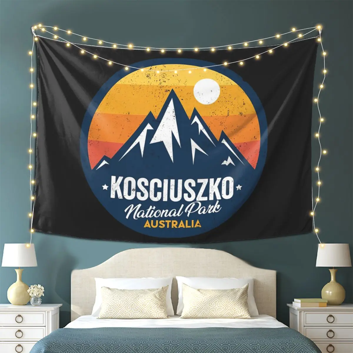 Mount Kosciuszko National Park New South Wales Australia Tapestry Wall Hanging Aesthetic Home Decor Tapestries for Dorm Room
