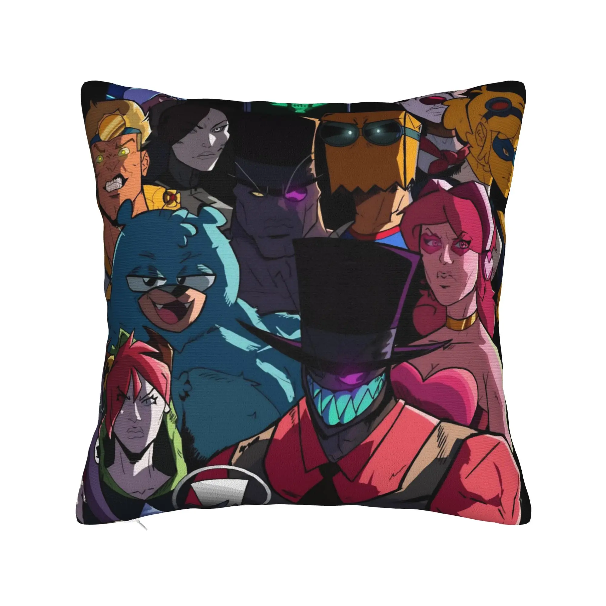 Villainous Comdy Pillowcases Accessories Soft Cushion Cover Decorative  Throw Pillow Case Cover Chair Multi Size