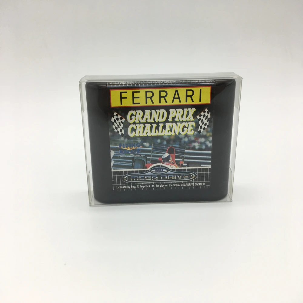 صندوق شفاف حامي ل Sega MD/GENESIS ماستر نظام/لعبة بطاقة جمع صناديق لعبة تخزين TEP قذيفة واضحة عرض