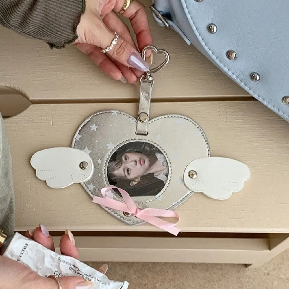 New PU Badge Display Holder Hanging Viewing Window Pin Display Holder Badge Collecting Backpack Decoration Badge Card Holder