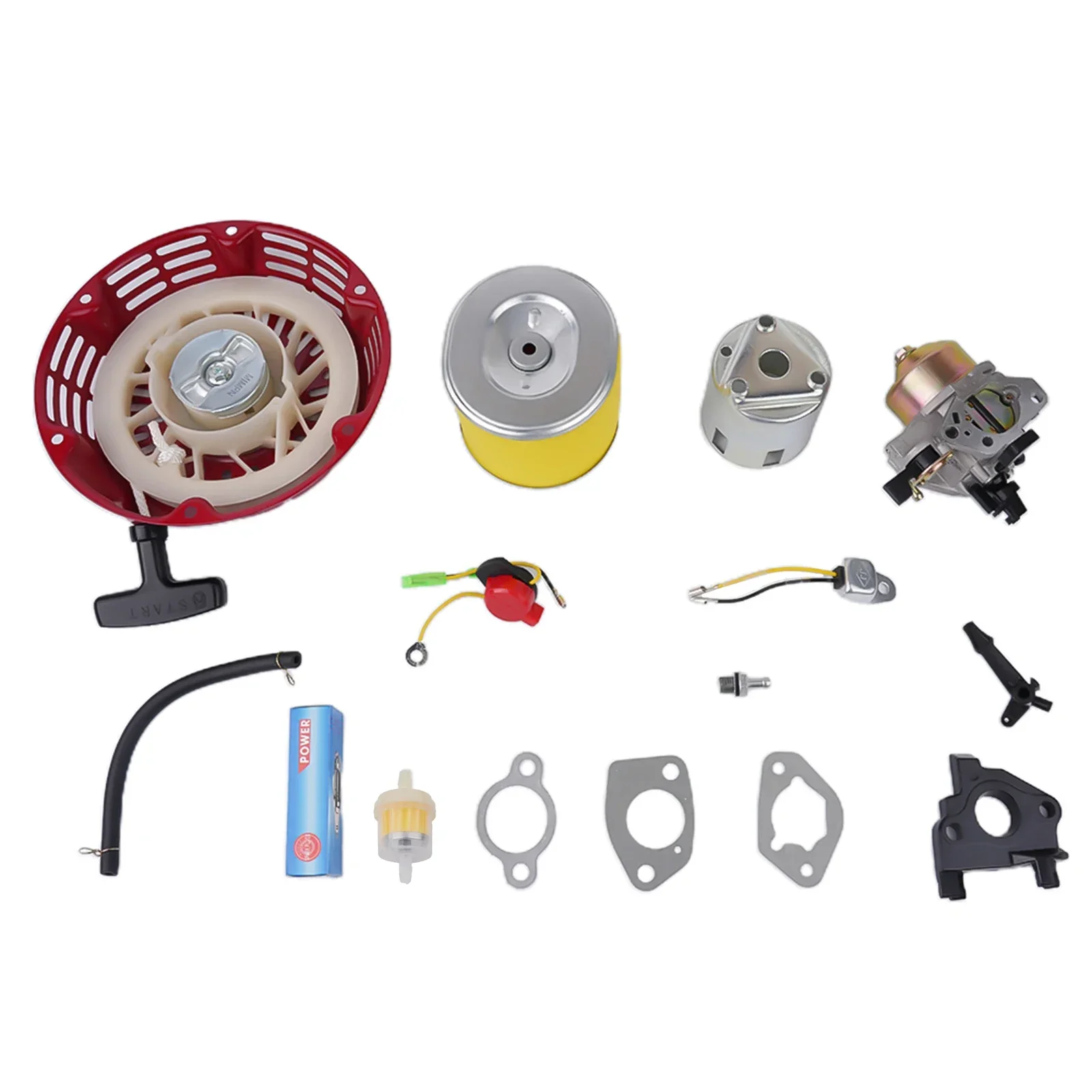 Carburetor Kit For Honda GX240 GX270 Recoil Starter Air Filter Gasket Rings 16100-ZE2-W71 1616100-ZH9-820 Lawn Mower Parts