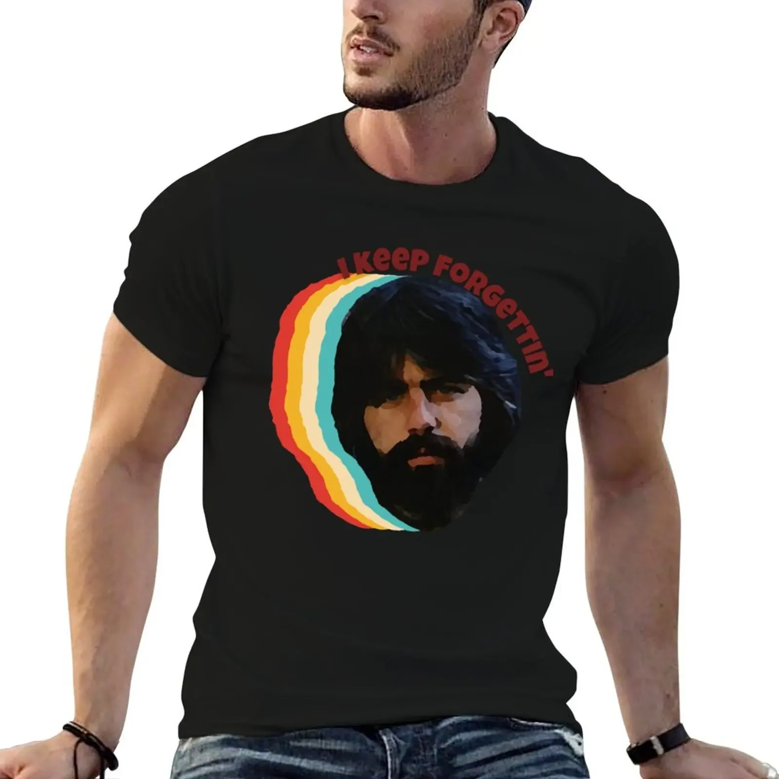 

i keep forgettin T-Shirt funny costumes man clothes Blouse plus size men clothing