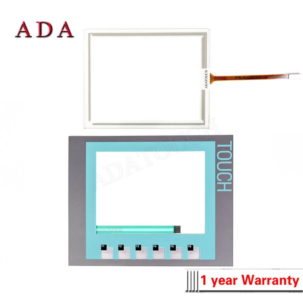 Touch Screen Panel Glass Digitizer for 6AV6647-5AC00-0QE0 6AV6 647-5AC00-0QE0 KTP600 Touchscreen with Membrane Keypad Keyboard