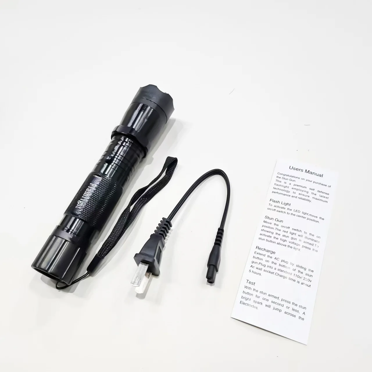 

1101 Strong Light Flashlight Multi-function Rechargeable Self-defense Outdoor Emergency Portable Guardian Artifact