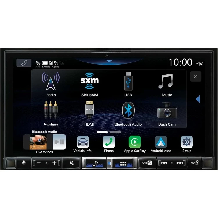 iLX-507 7" Multimedia Receiver compatible with Wireless Apple CarPlay & Wireless Android Auto