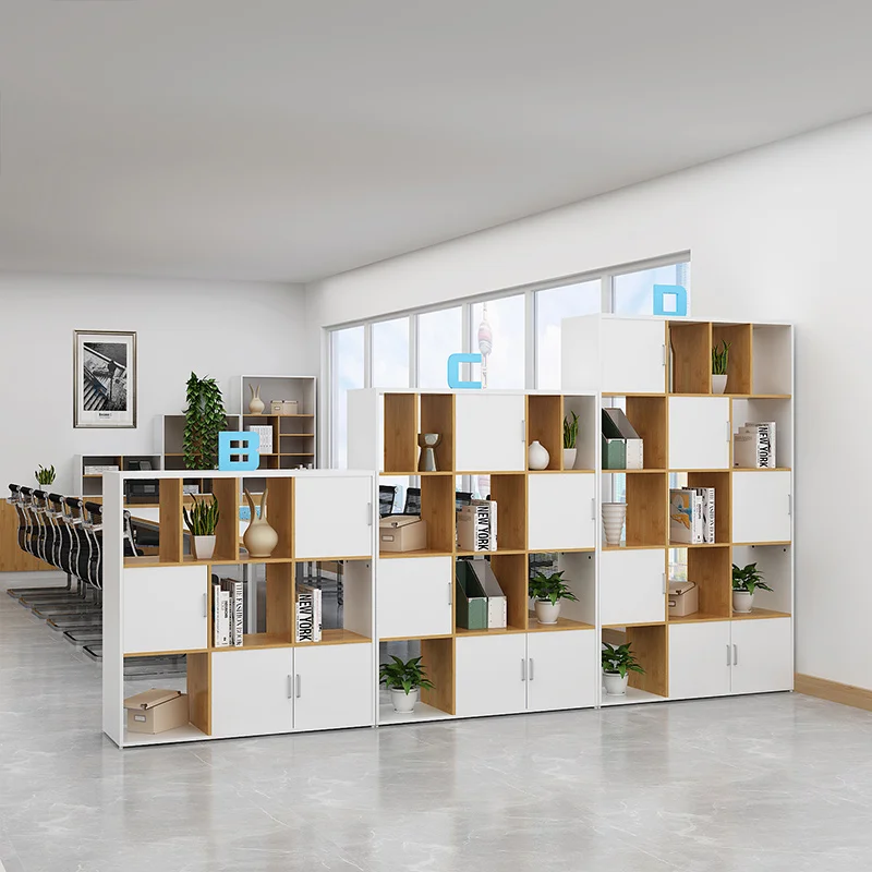 Wooded Storage Filing Cabinet Vertical Rangement Corner Display Office Cupboards Nordic Designer Cajonera Modular Furnitures