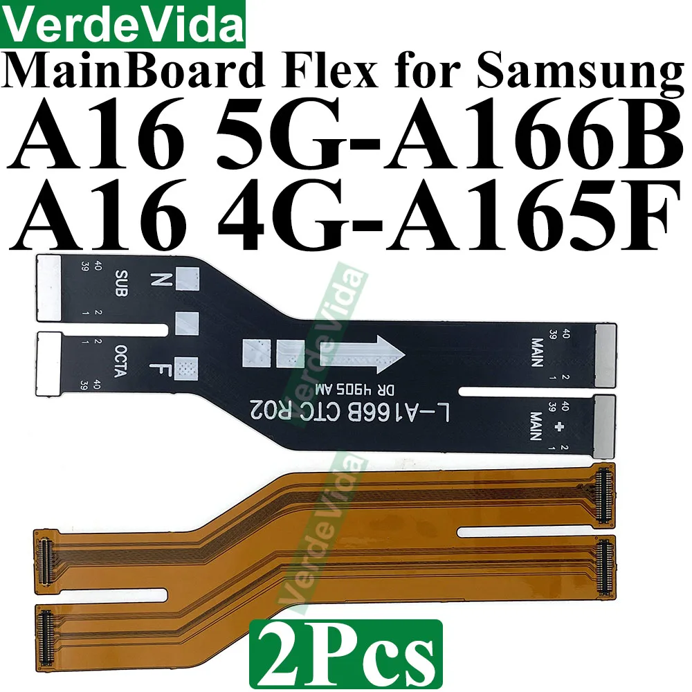 2Pcs Main Motherboard Connector Board Ribbon Flex Cable For Samsung A56 A36 A26 A16 A55 A35 A25 A15 A54 A34 A24 A73 A53 A33 A52 image 4