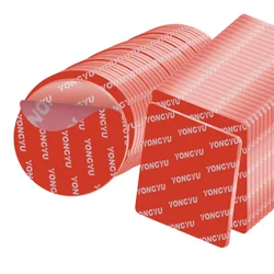 10PCS Silica nano Can Be Reused Super Strong Double Sided Adhesive Tape Wall Stickers Water Proof Household Products Adhesives