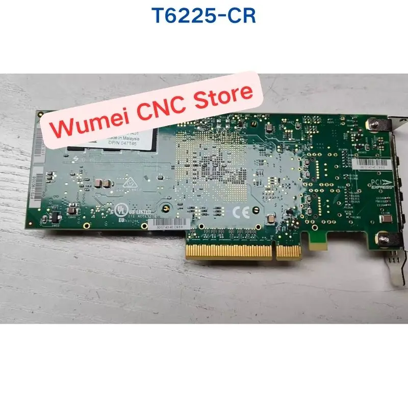 Second-hand test OK original network card T6225-CR Dual ports PCIe 25Gbit If You Need Other Specifications, Please Consult